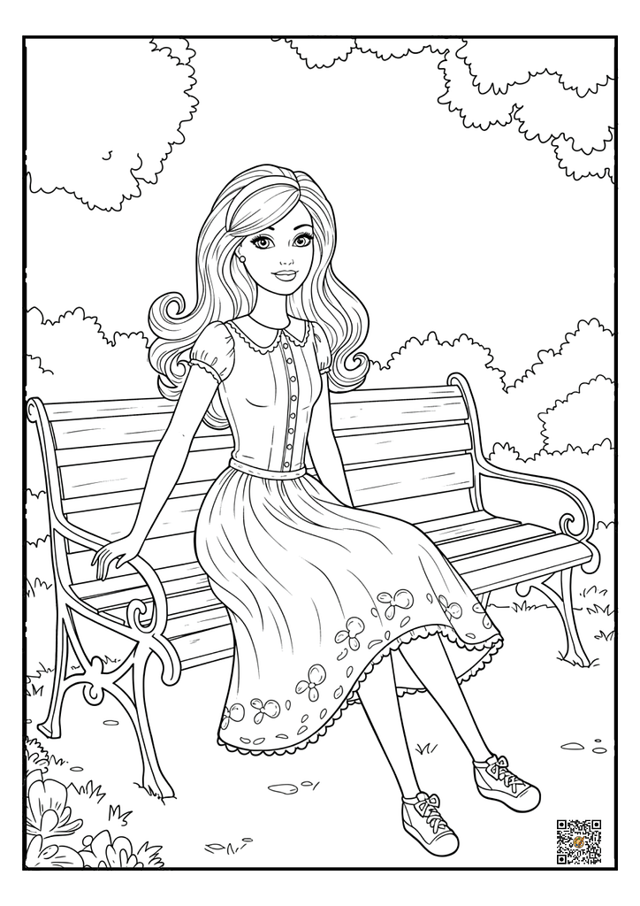 Barbie Coloring Pages: Free Printables for All Girls