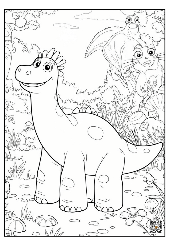 dinosaur coloring pages printable free