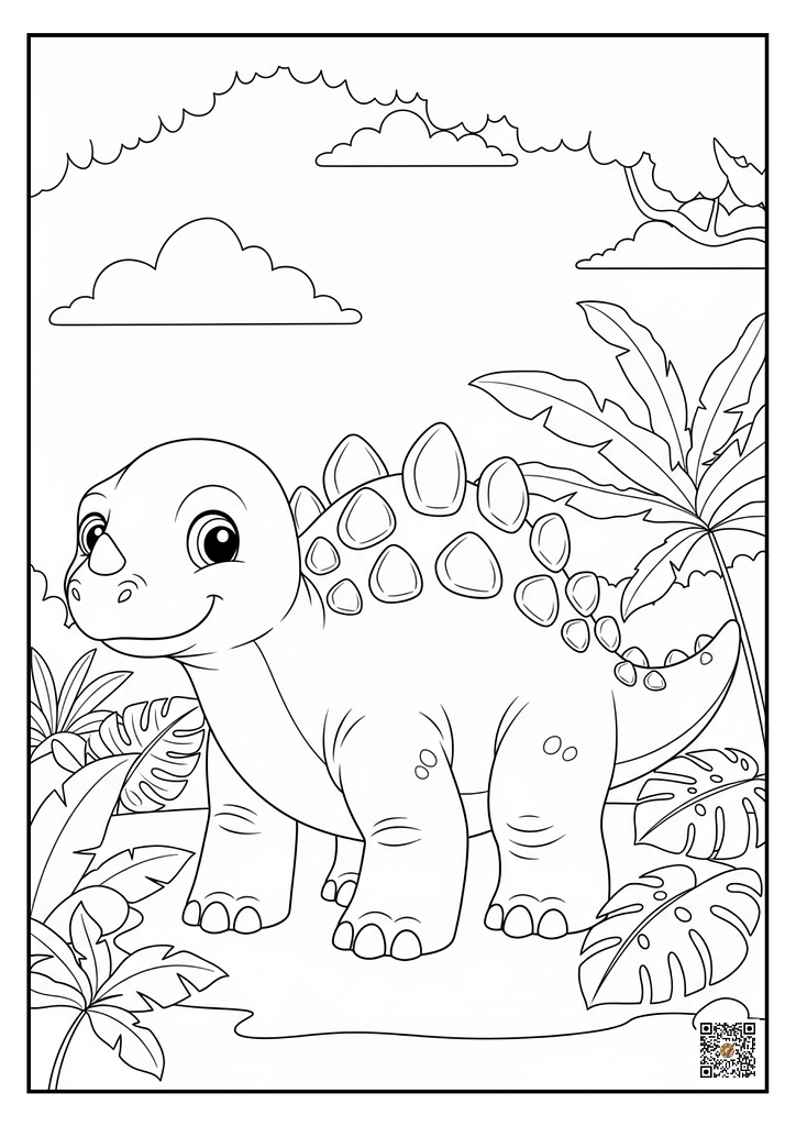 cool dinosaur coloring pages