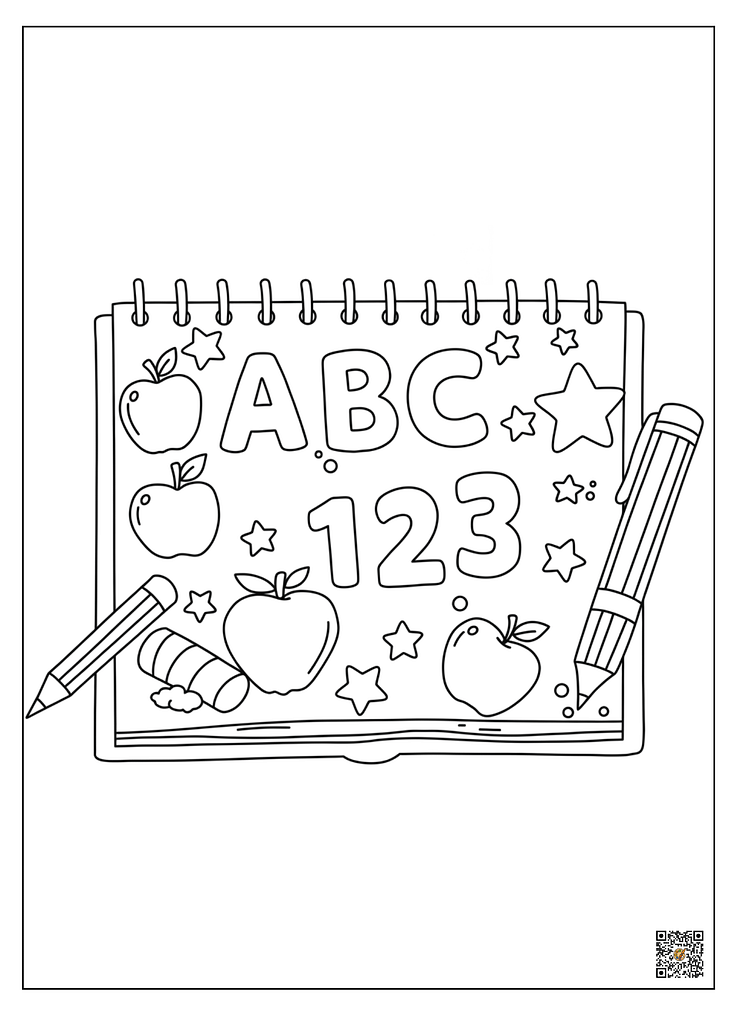 Classroom posters coloring pages