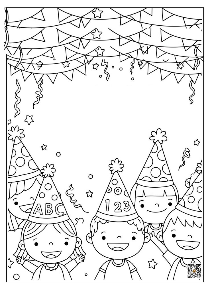 Classroom posters coloring pages