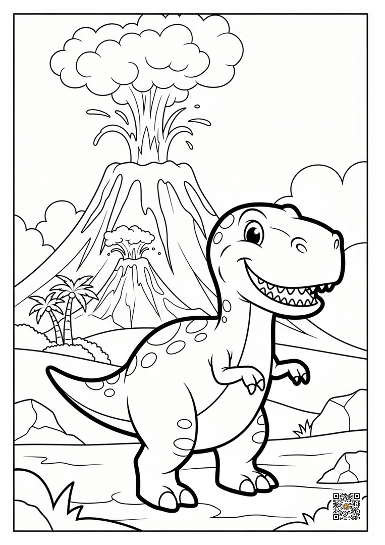free dinosaur coloring pages