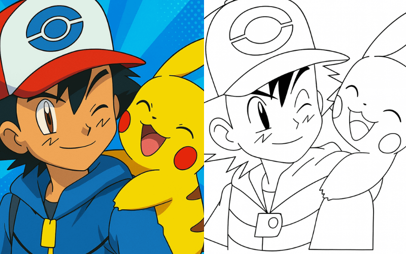 Pokémon Coloring Pages | Free Printable for All Ages