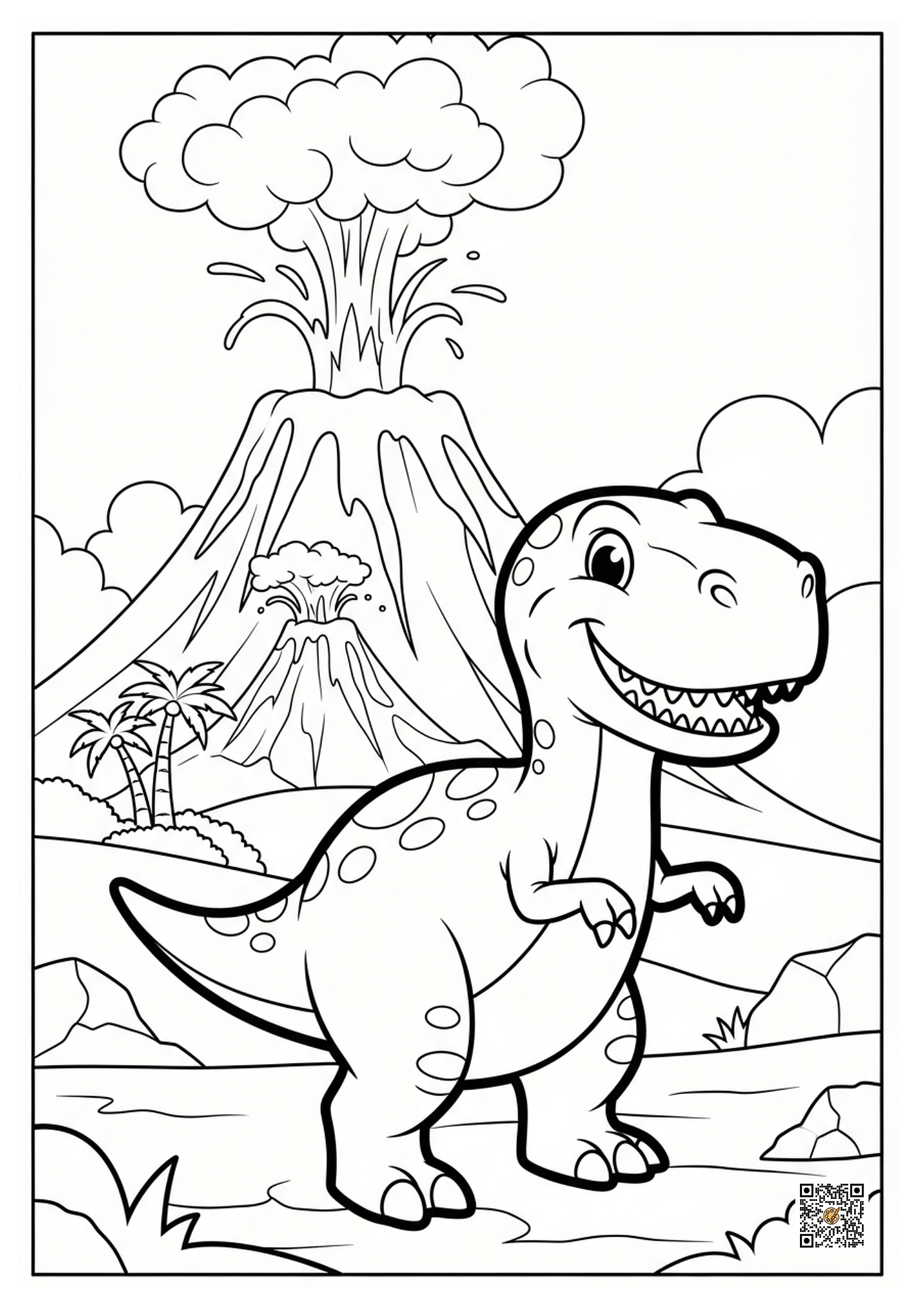 free dinosaur coloring pages